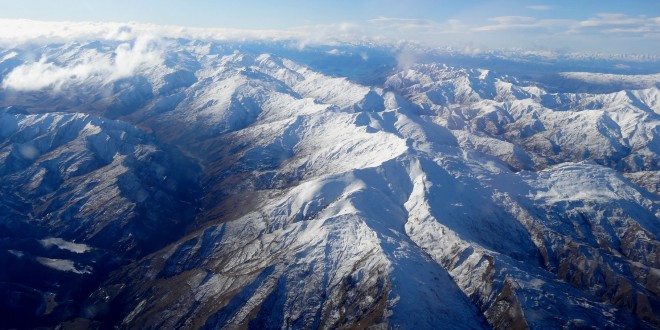 Montagnes Nouvelle-Zélande