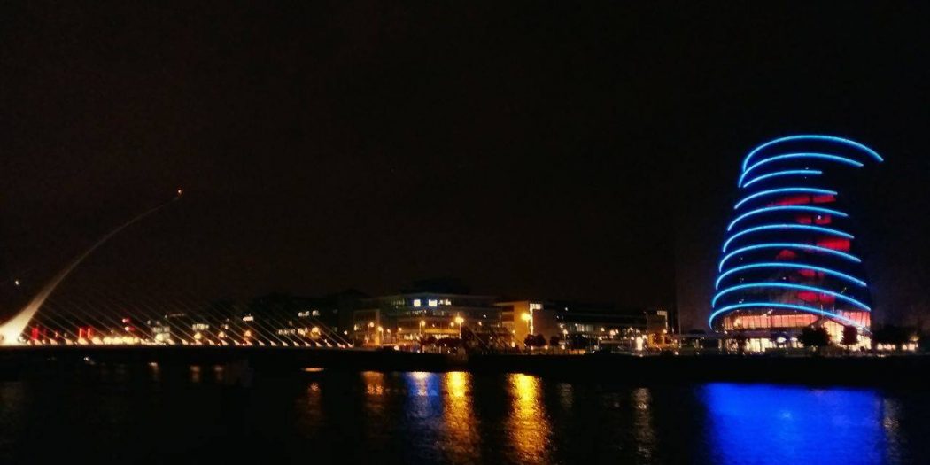 Pont Dublin nuit © Vie d'Expat