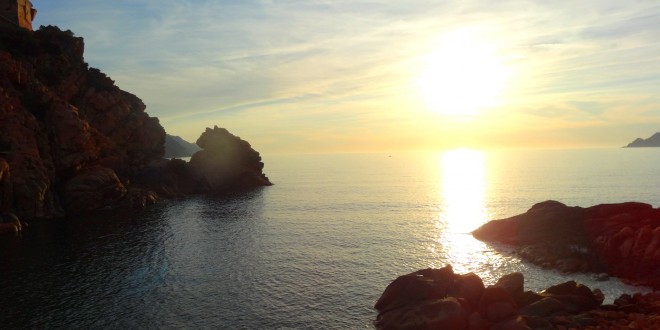 Porto Coucher de Soleil Corse